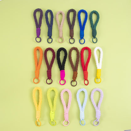 Texturierter Loop-Schlüsselanhänger Halter Brehn