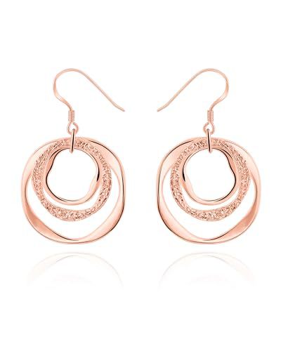 Elegante Spiral Drop Ohrringe Brehn