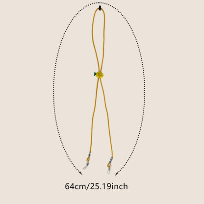 Verstellbares Lanyard mit dekorativem Ananasschmuck Brehn