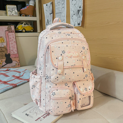 Stylischer Sternenmuster-Rucksack Brehn