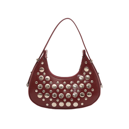 Nietenleder Hobo Tasche Brehn