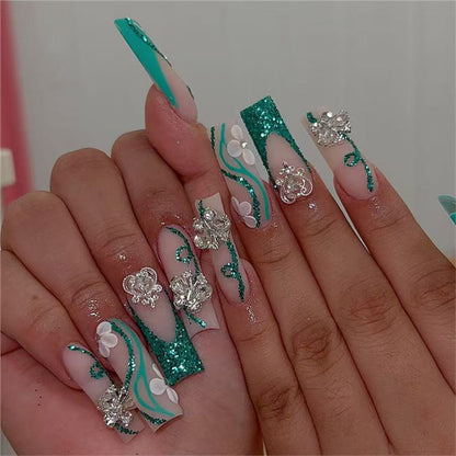 Glamouröse Dekorative Nagelkunst Brehn