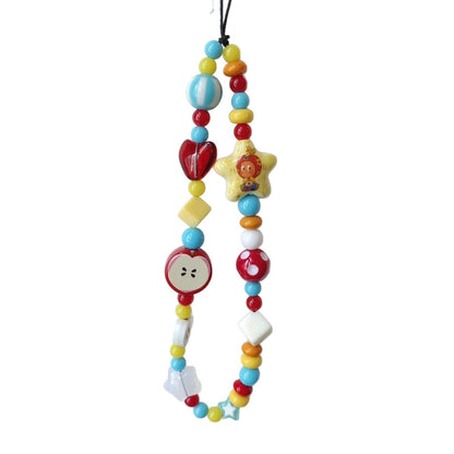 Funky Perlen Charm Lanyard Brehn