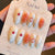 Dekoratives Press-On-Nägel Set Brehn