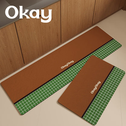 Anti-Fatigue Long Kitchen Runner Mat with Memory Foam Support