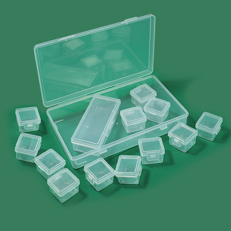 Transparente Mehrfach-Compartment Bastelaufbewahrung Organizer Brehn
