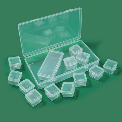 Transparente Mehrfach-Compartment Bastelaufbewahrung Organizer Brehn