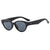 Retro-inspirierte luxuriöse Katzenaugen-Sonnenbrille Brehn