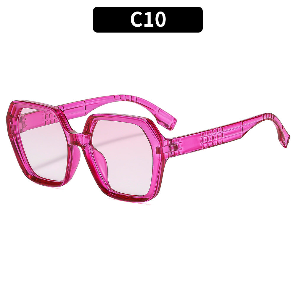 Chunky Quadratrahmen Sonnenbrille