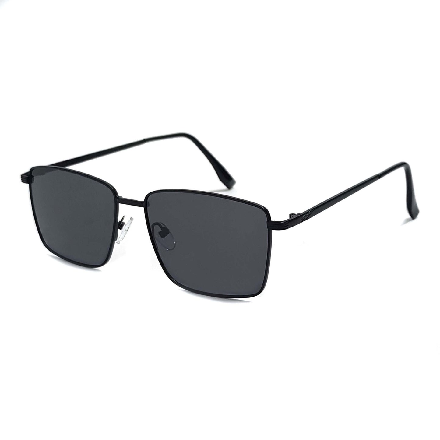 Herren modische quadratische Sonnenbrille mit UV-Schutz und ergonomischen Bügeln Brehn