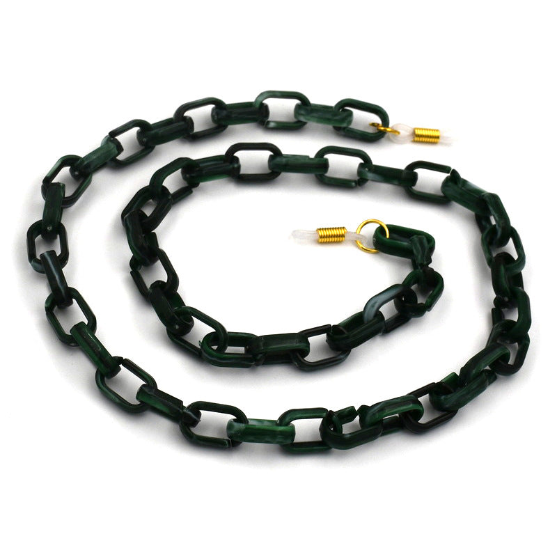 Klarer Kettenbrillenhalter Brehn