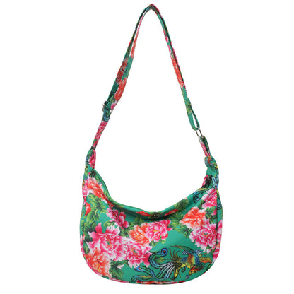 Blumendruck Hobo Tasche