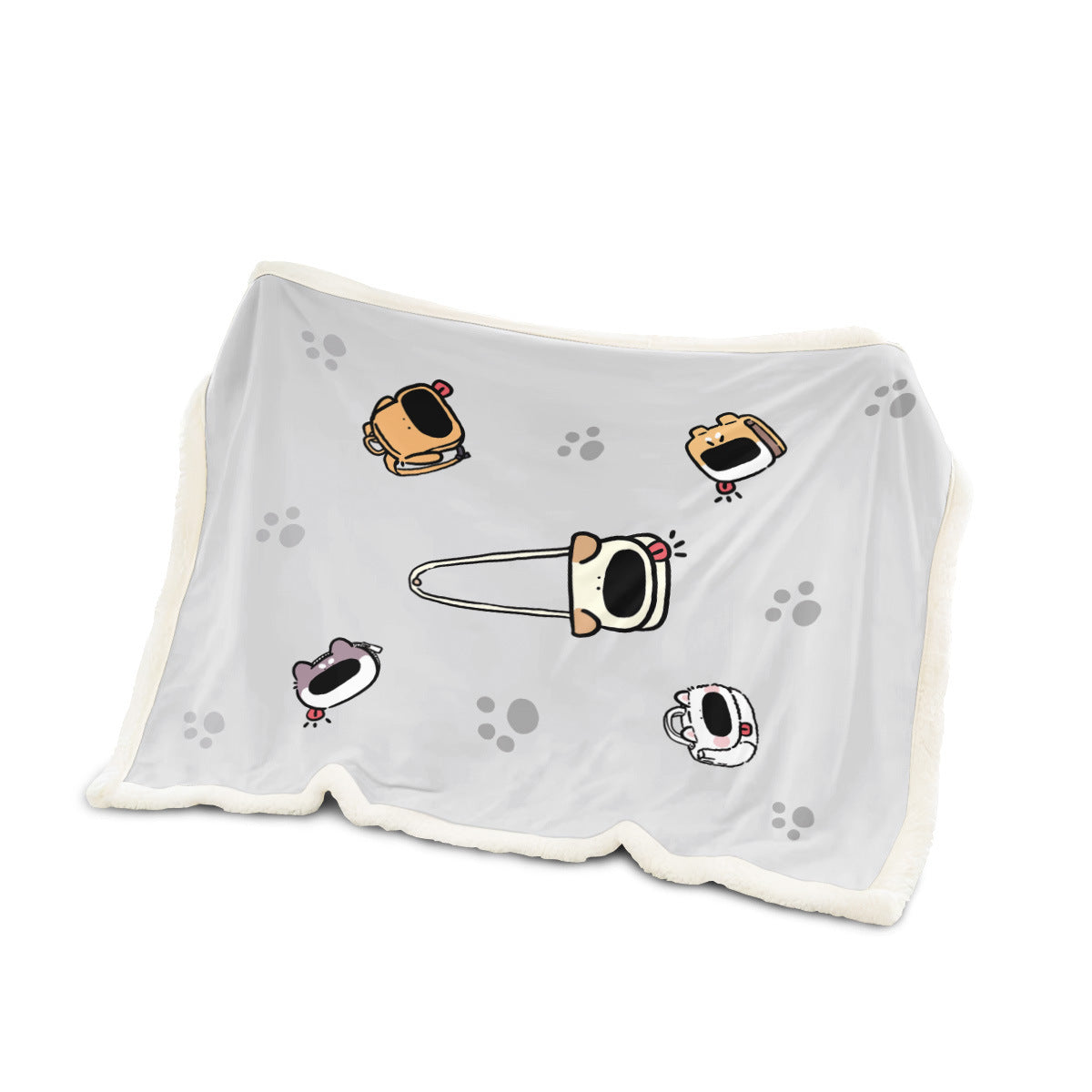 Dekorative Fleece-Decke