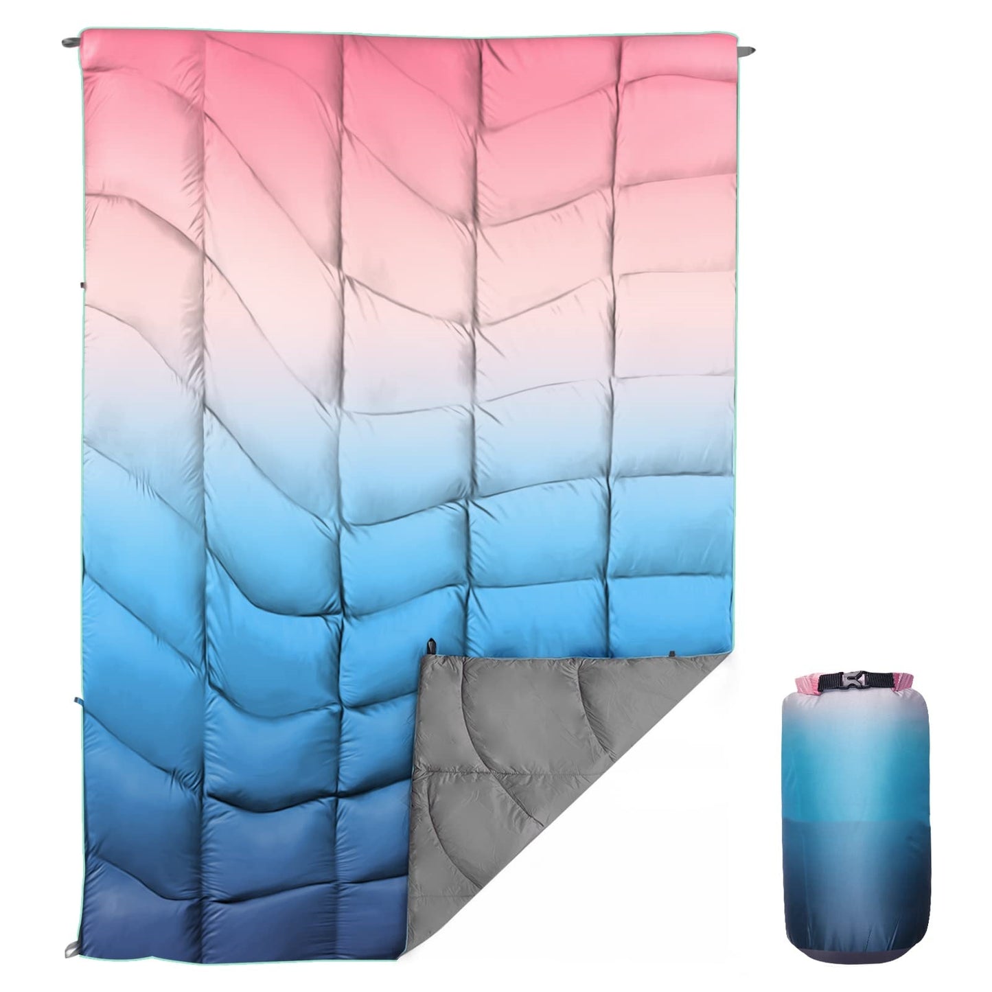 Unisex tragbare Decke mit innovativem Kompressionsdesign Brehn