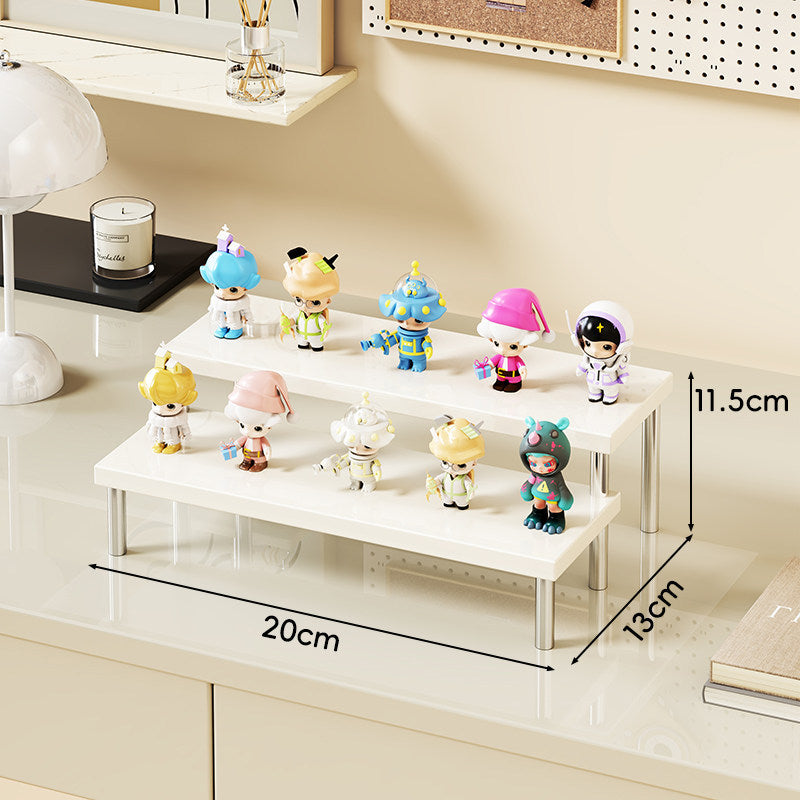 Drei-Tier Acryl Display Riser für Sammlungsfiguren