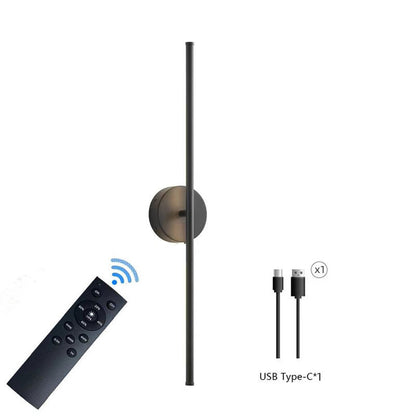 Minimalistische LED-Wandlampe