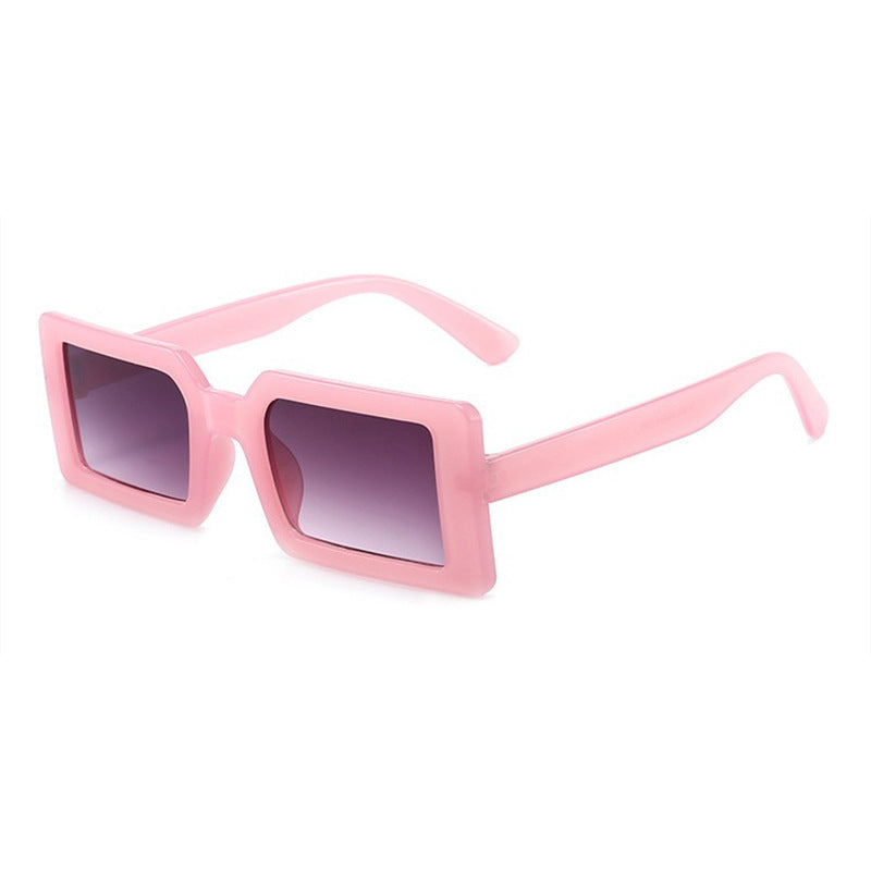 Schlank moderne quadratische Rahmen-Sonnenbrille Brehn