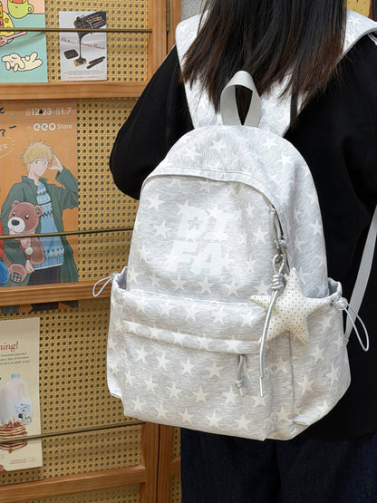 Stylische Sternen-Print Schulrucksack Brehn