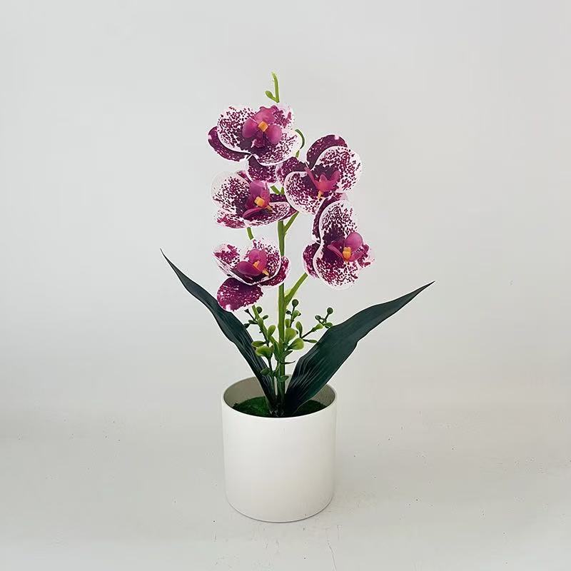 Künstliche Orchideenpflanze für Wohnkultur und Innendekoration