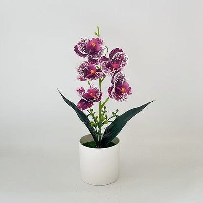Künstliche Orchideenpflanze für Wohnkultur und Innendekoration