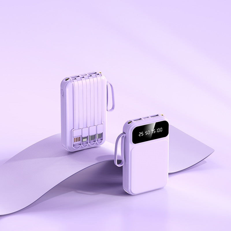 Kompakte Powerbank mit digitaler Anzeige Brehn