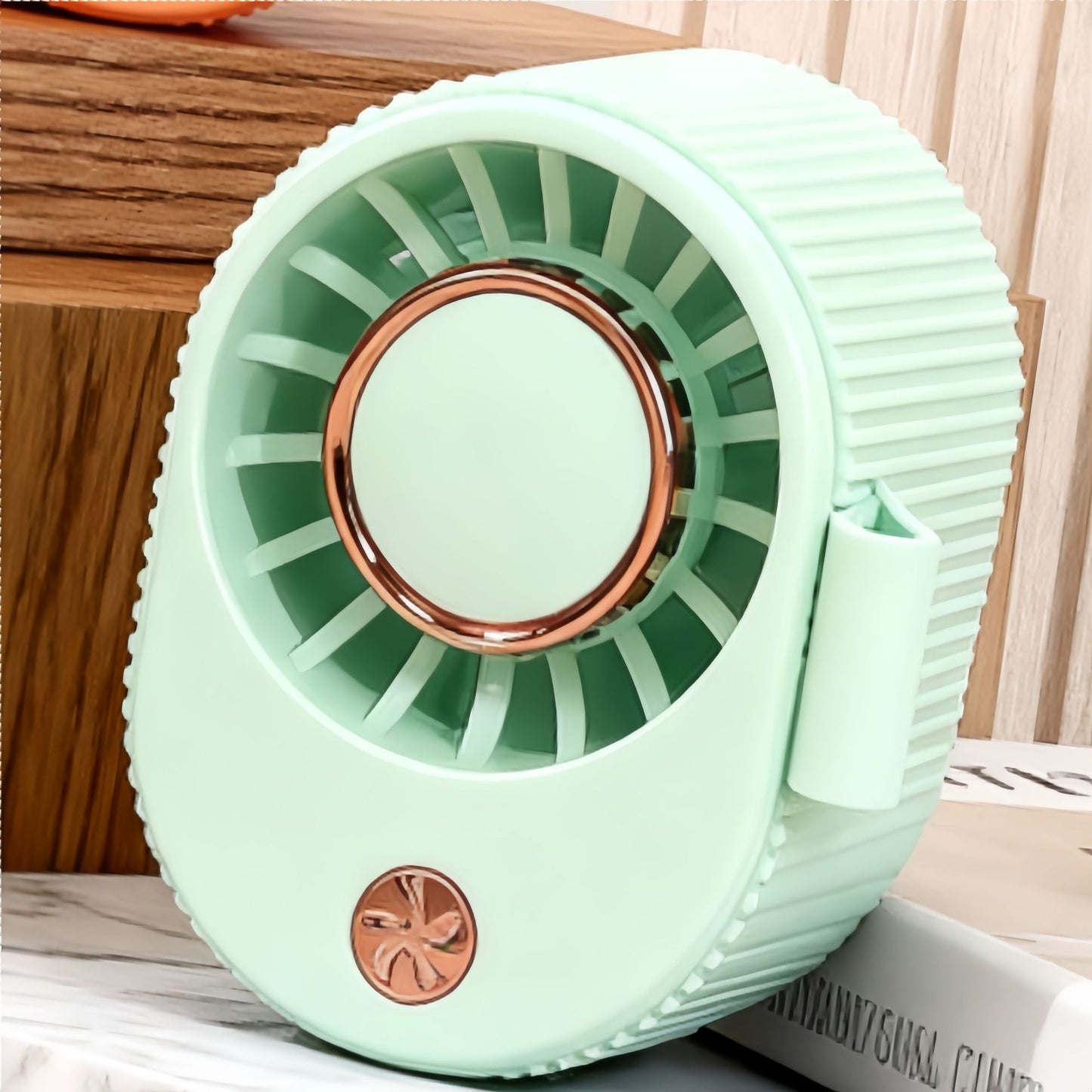 Damen tragbarer Mini-Handventilator mit wiederaufladbarem Akku Brehn