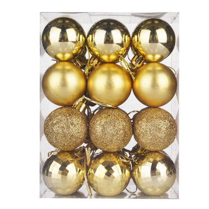Premium bruchsichere Weihnachtsbaumornament-Set Brehn