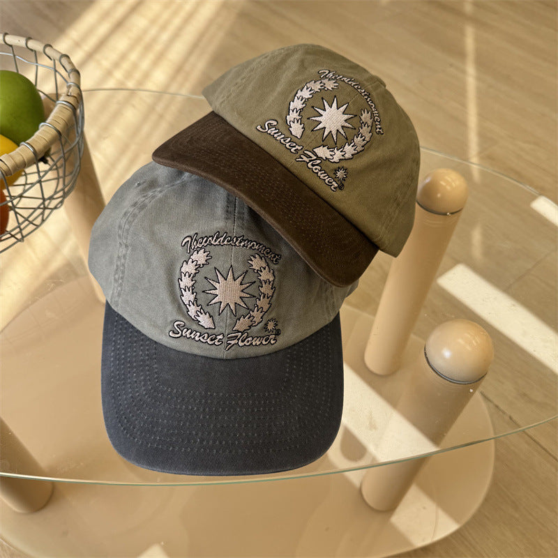Damen bestickte Baumwoll-Baseballmütze Brehn 1783922608