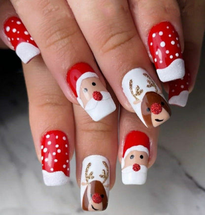 Festliches Feiertags-Nagelkunst-Set Brehn