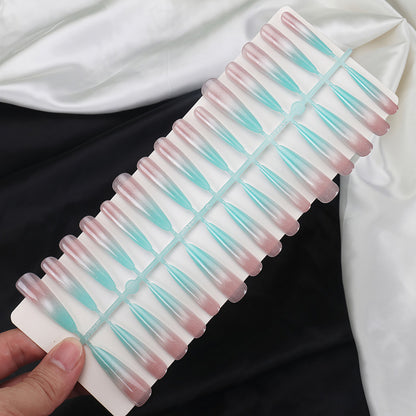 Gradient Press-On Nails Brehn