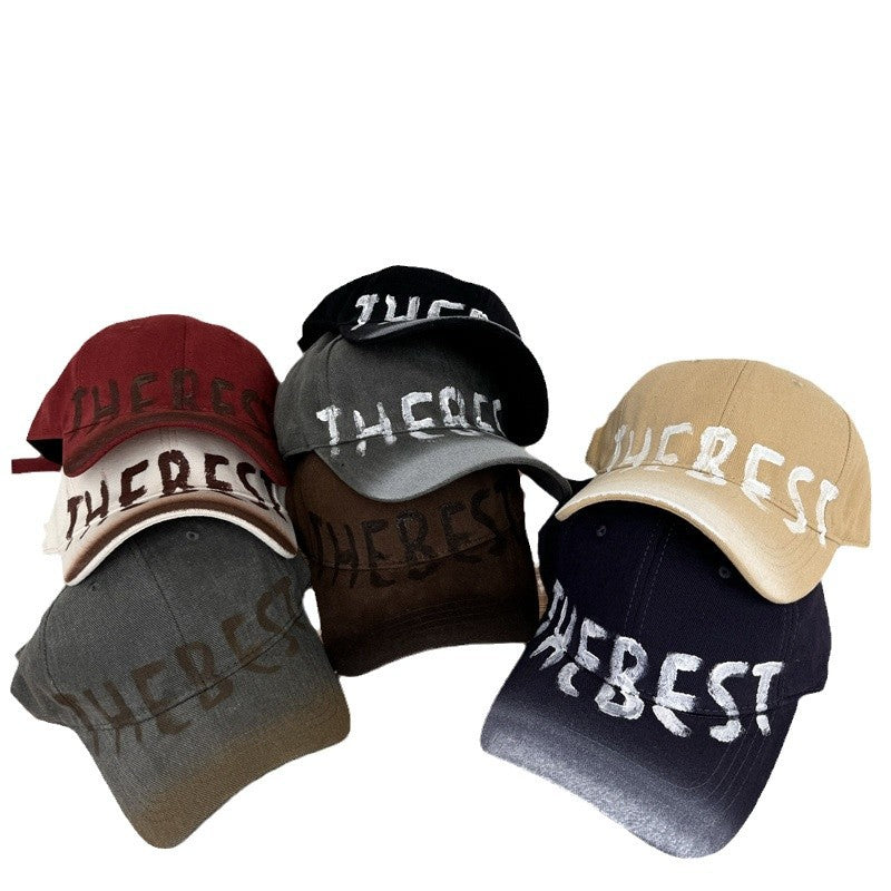 Damen Vintage Denim Baseball Cap Brehn