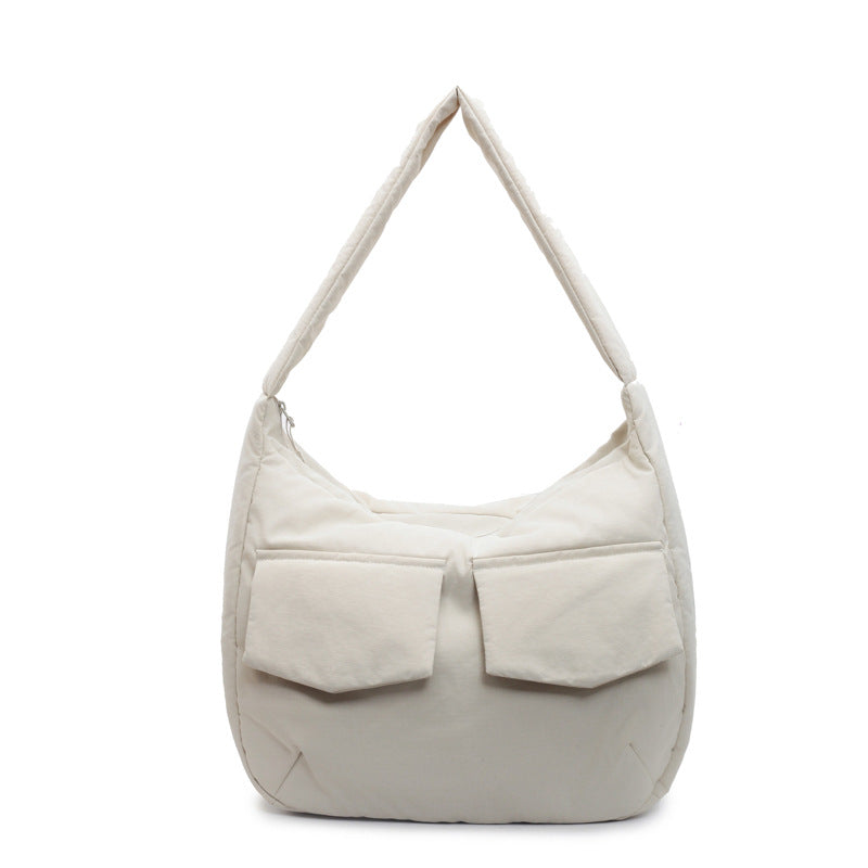 Weicher Stoff Schulter Hobo Bag Brehn