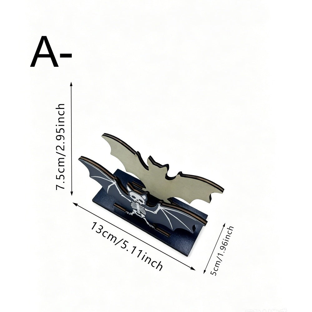 Kreativer Kartenhalter in Fledermausform Brehn