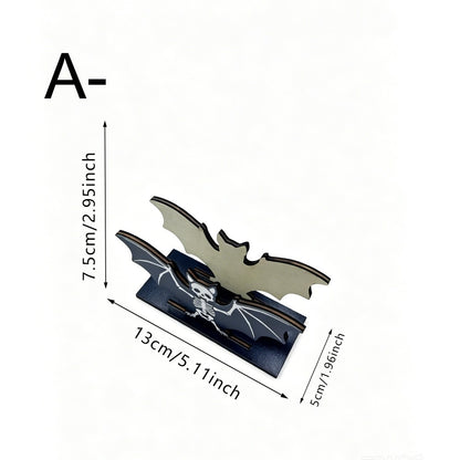 Kreativer Kartenhalter in Fledermausform Brehn