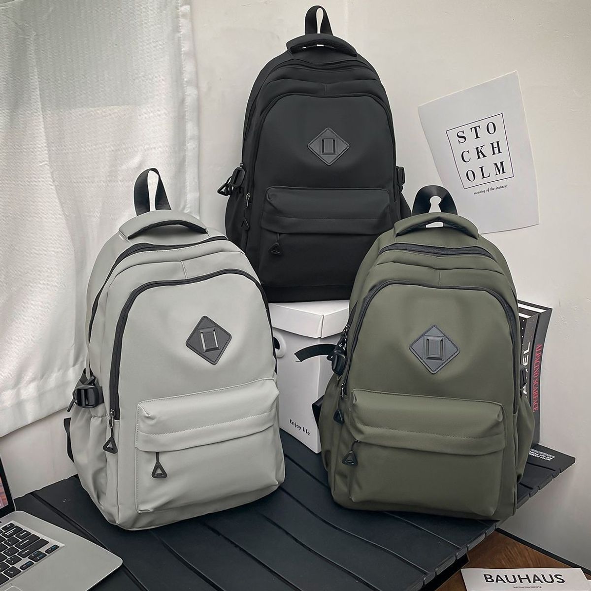 Vielseitiger Urban Laptop Rucksack Brehn