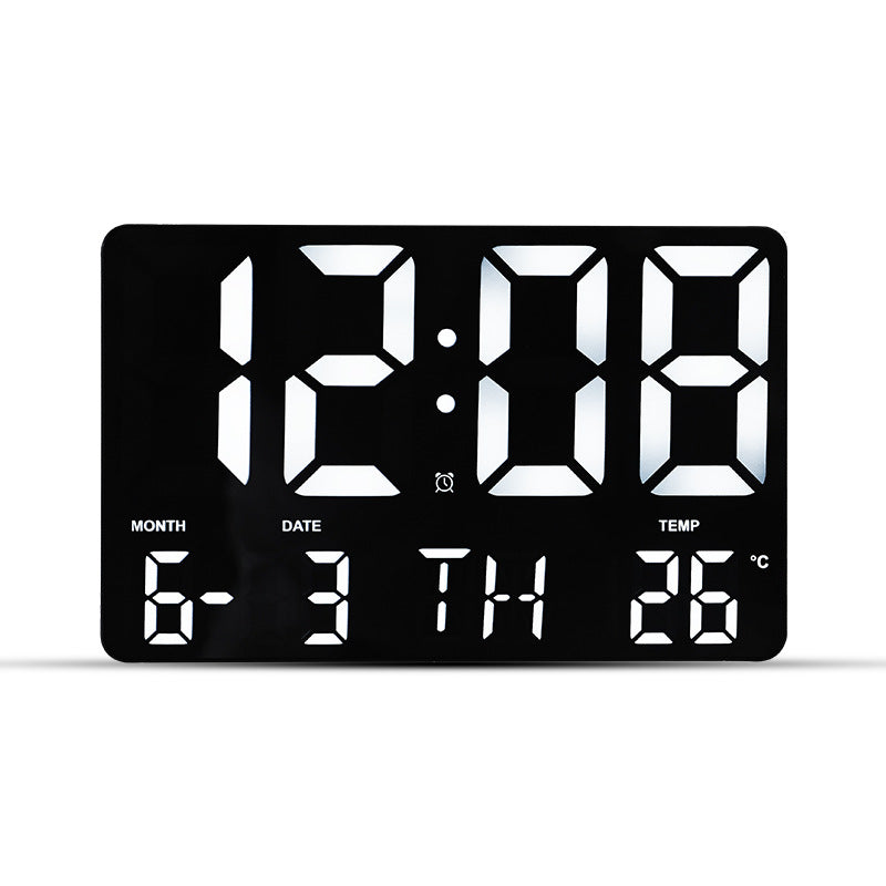 Digitaler Wandwecker mit Multifunktionalem Led-Display Brehn