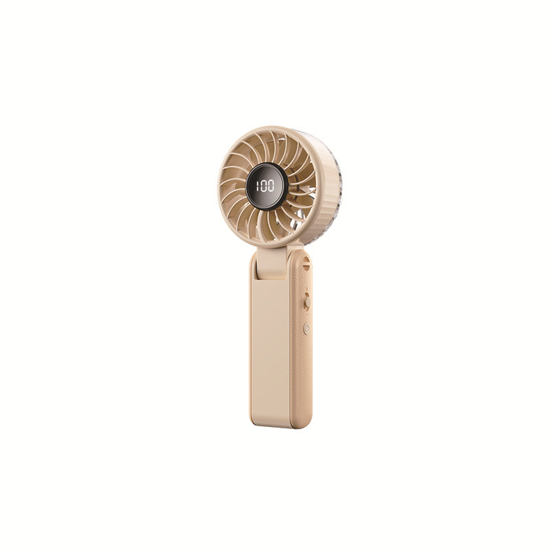 Damen tragbarer Mini-Handventilator mit Digitalanzeige Brehn