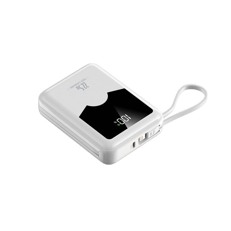 Tragbare Schnelllade-Powerbank mit Digitaler Ladestandanzeige und Intuitiver Bedienung Brehn