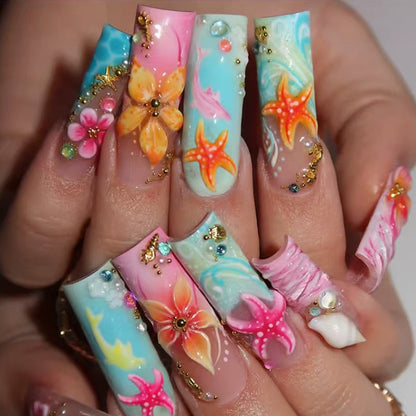 Nagelset mit maritimen Motiven Brehn