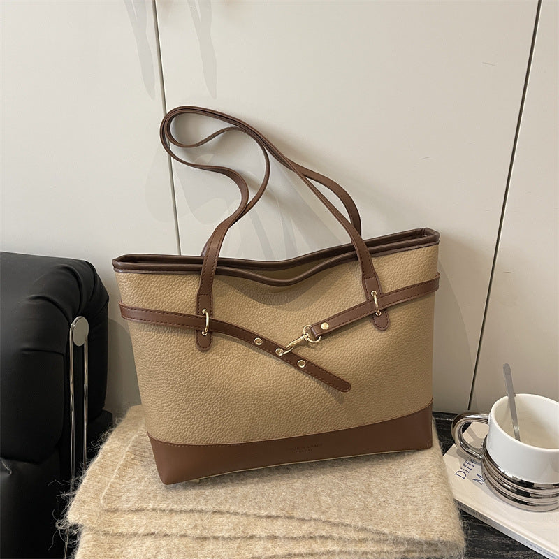 Elegante strukturierte Tragetasche