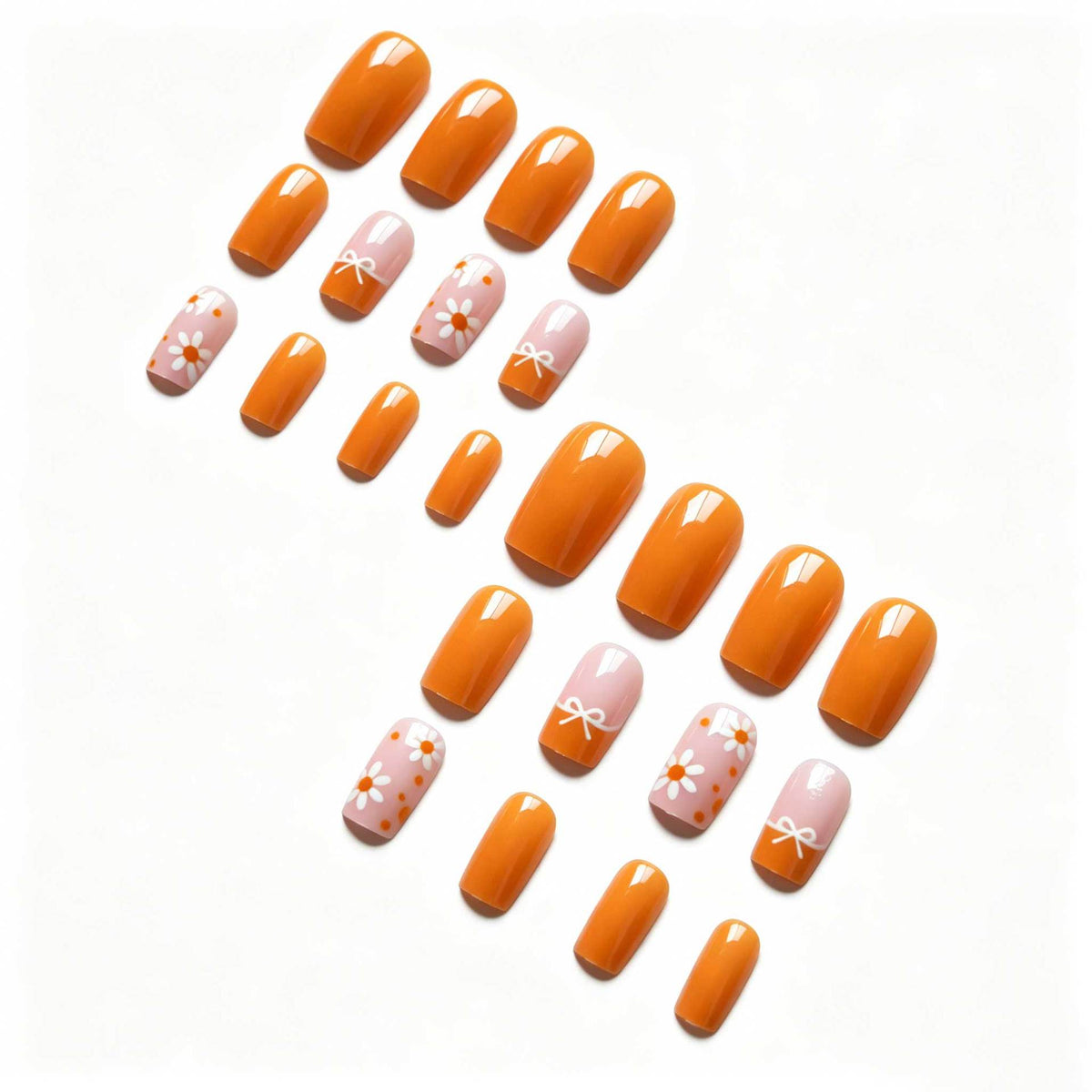 Kreatives Floral Nail Art Set