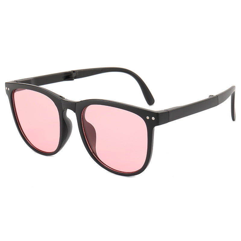 Damen modische Oversized-Sonnenbrille mit verspiegelten Gläsern Brehn