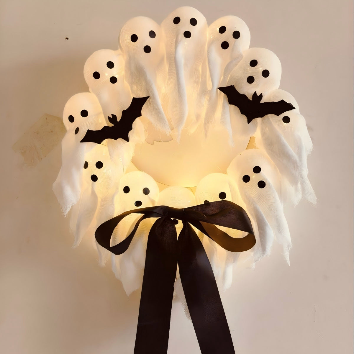 Halloween-Themen Gespenst Dekorative Kranz