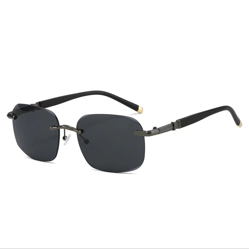 Elegante Moderne Geometrische Sonnenbrille Brehn