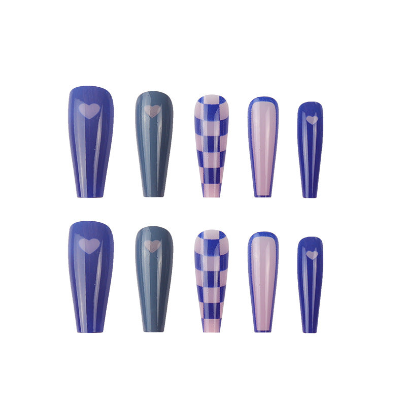 Glamouröse Lange Acryl-Nagelerweiterungen Brehn