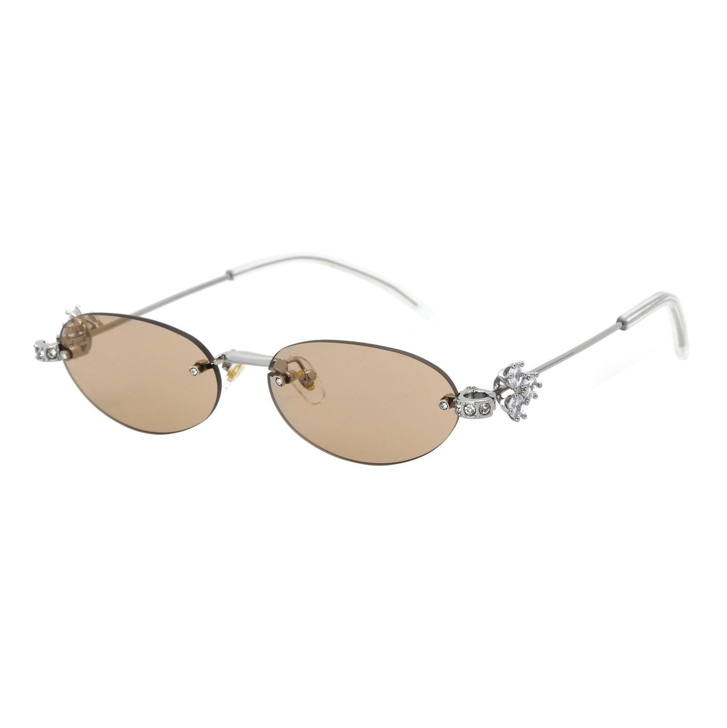 Damen Designer-Sonnenbrille mit luxuriösen Verzierungen Brehn