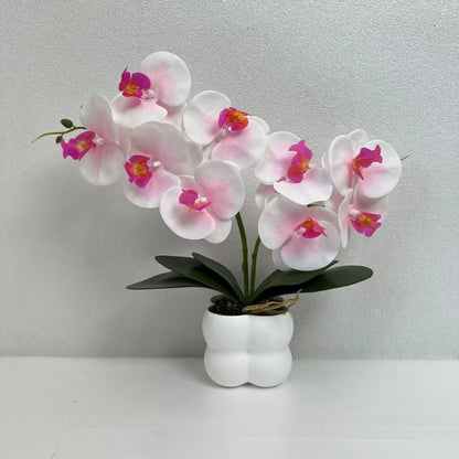Künstliches Orchideenarrangement für die Wohnkultur und die Innenausstellung