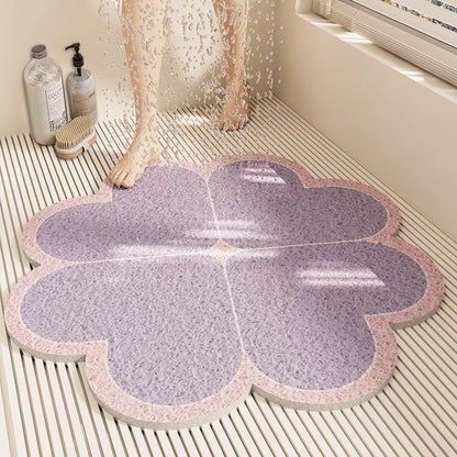 Blumenförmige Badematte Brehn
