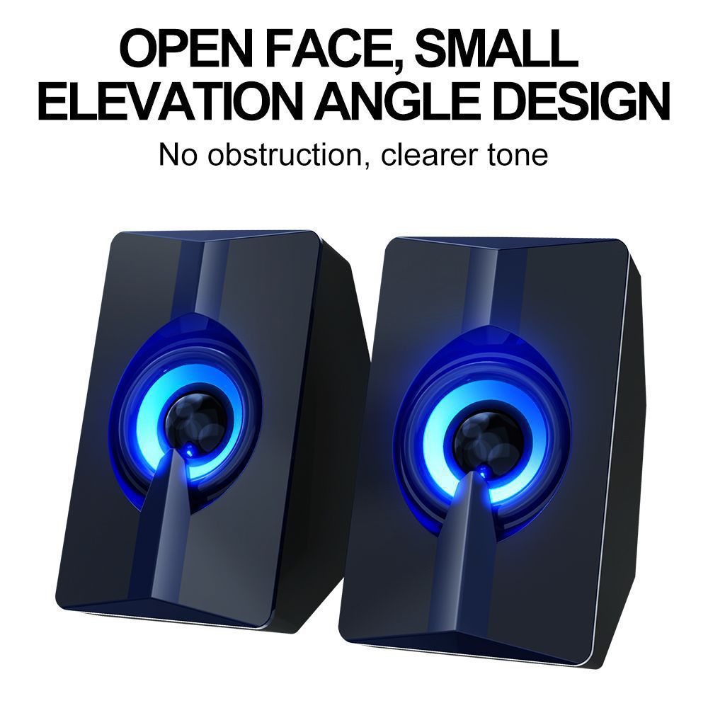 Bluetooth-Desktop-Lautsprecher mit LED-Lichteffekten Brehn
