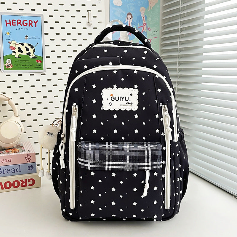 Stylische Stern-Druck Rucksack Brehn 1791205961